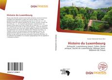 Copertina di Histoire du Luxembourg