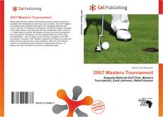 Capa do livro de 2007 Masters Tournament 