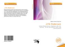 Bookcover of .276 Pedersen