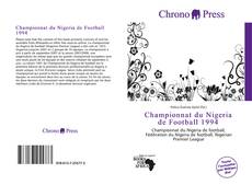 Portada del libro de Championnat du Nigeria de Football 1994