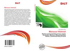 Couverture de Mansoor Hekmat