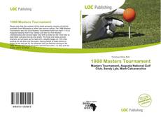 Capa do livro de 1988 Masters Tournament 