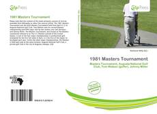 Bookcover of 1981 Masters Tournament