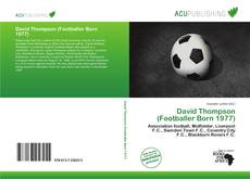 Bookcover of David Thompson (Footballer Born 1977)