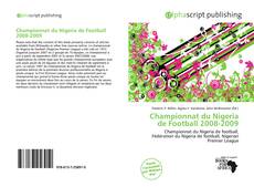 Bookcover of Championnat du Nigeria de Football 2008-2009