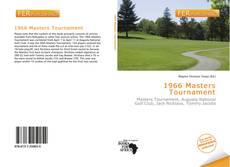 Bookcover of 1966 Masters Tournament