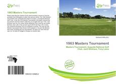 Buchcover von 1963 Masters Tournament