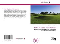 1951 Masters Tournament kitap kapağı