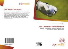 1942 Masters Tournament kitap kapağı