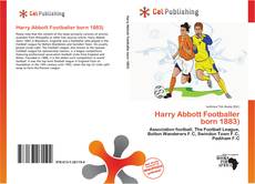 Buchcover von Harry Abbott Footballer born 1883)