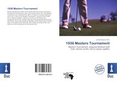 Portada del libro de 1936 Masters Tournament