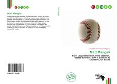 Bookcover of Matt Mangini