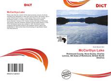 McCarthys Lake的封面