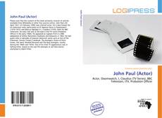 Bookcover of John Paul (Actor)