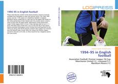 Bookcover of 1994–95 in English football