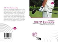 Bookcover of 1992 PGA Championship