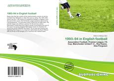 Portada del libro de 1993–94 in English football