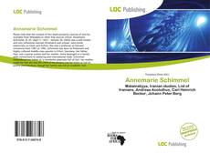 Bookcover of Annemarie Schimmel