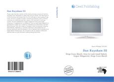 Copertina di Dan Raynham III