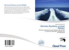 Bookcover of German Auxiliary cruiser Widder