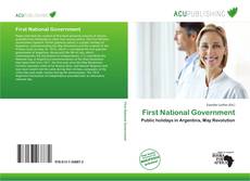 Bookcover of First National Government