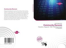 Buchcover von Community Ransom