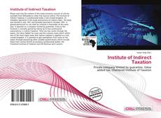 Couverture de Institute of Indirect Taxation