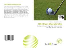 1993 Open Championship的封面