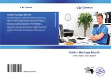 Copertina di Haitian Heritage Month