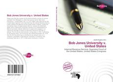 Bookcover of Bob Jones University v. United States