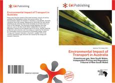 Capa do livro de Environmental Impact of Transport in Australia 