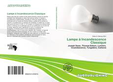 Copertina di Lampe à Incandescence Classique