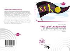 Capa do livro de 1980 Open Championship 