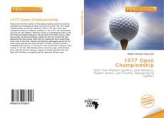 Bookcover of 1977 Open Championship