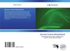 German Cruiser Deutschland kitap kapağı