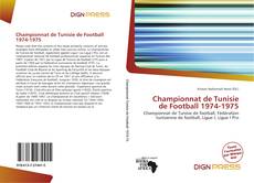 Couverture de Championnat de Tunisie de Football 1974-1975