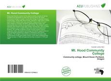 Bookcover of Mt. Hood Community College