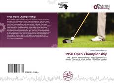 Capa do livro de 1958 Open Championship 