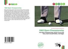 Bookcover of 1962 Open Championship