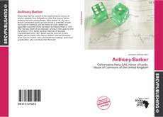 Buchcover von Anthony Barber