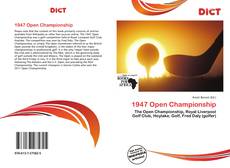 1947 Open Championship的封面