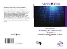 Bookcover of Manhattan Construction Company