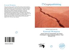 Bookcover of Konrad Wimpina