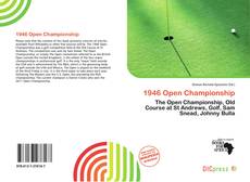 1946 Open Championship的封面