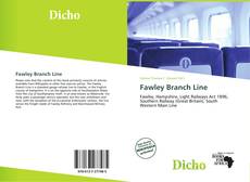 Portada del libro de Fawley Branch Line
