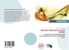 Copertina di German Submarine U-23 (1936)