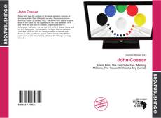 Buchcover von John Cossar