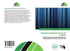 Portada del libro de German Submarine U-32 (1937)
