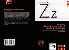 Copertina di Graduate Institute of Applied Linguistics