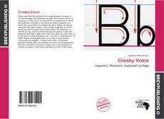 Buchcover von Creaky Voice